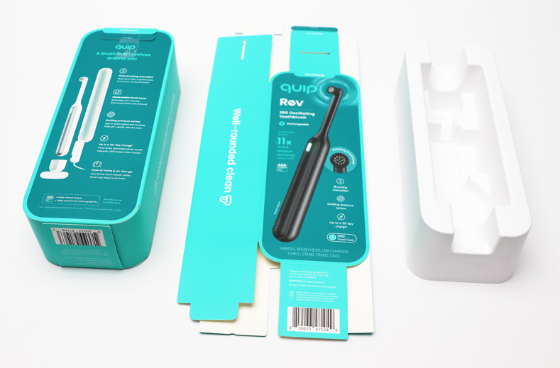 Quip Toothbrush Packaging