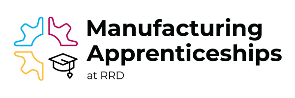 Manufacturing Apprenticeships by RRD logo