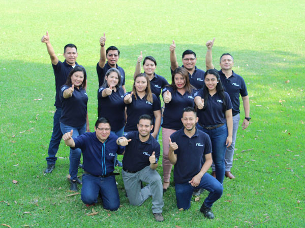 Equipo de producción y ventas RRD Centroamérica