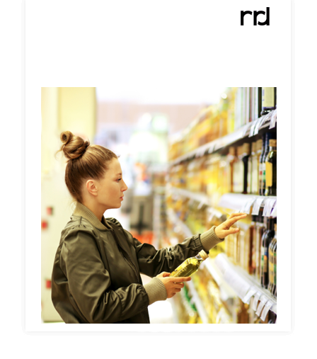 Screenshot of the blog page