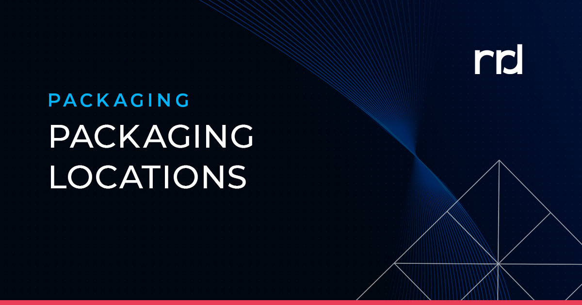 RRD Packaging Solutions with Locations Across North America RRD