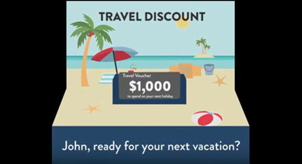 Watch Self-Mailer with Pop-Up