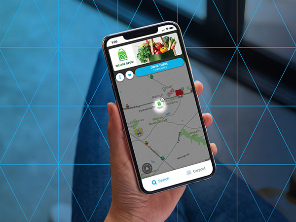 navigation using a smartphone