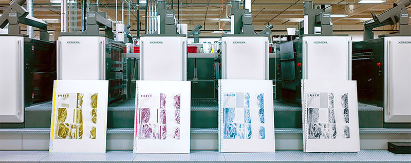 Color printing press