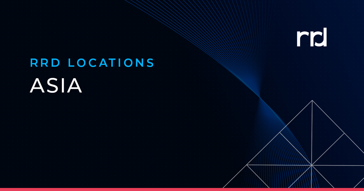RRD Shanghai (APAC Headquarters) | Corporate | RRD