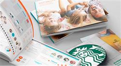 inside pages of starbucks annual report