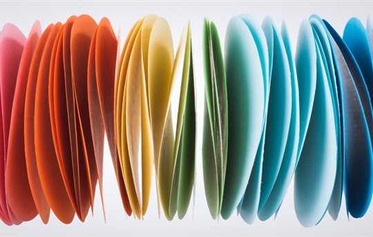 colorful swatches