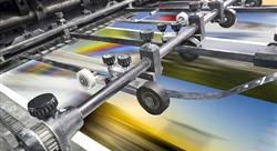 Polygraphic process in a modern printing house