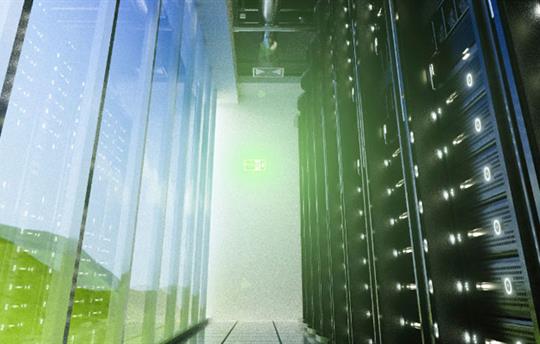 row of servers