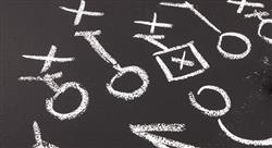 sports plays drawn in white chalk