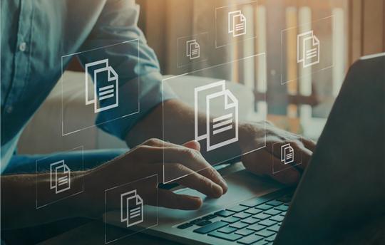 digital document management concept