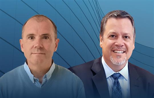 Headshots of Brendan Killeen and Tom Paese