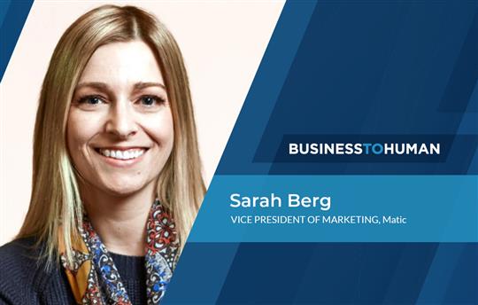 Sarah Berg, VP of Marketing at Matic